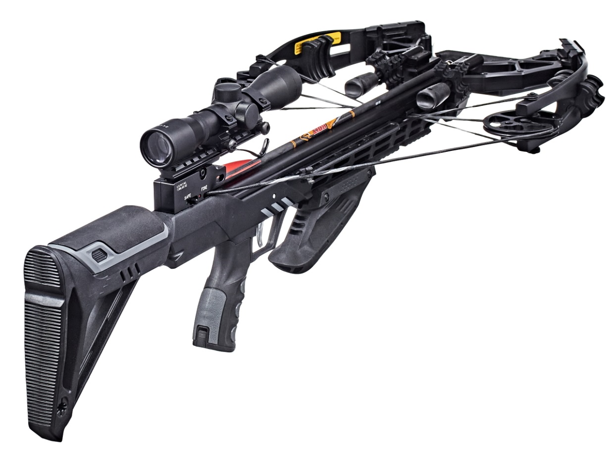 Арбалет блочный Ek Accelerator 410 Plus (Жнец 410) черный с комплектом
