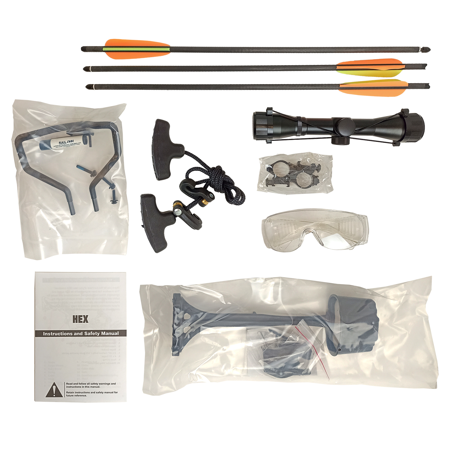 Арбалет блочный Ek HEX-400 камуфляж (с комплектацией)