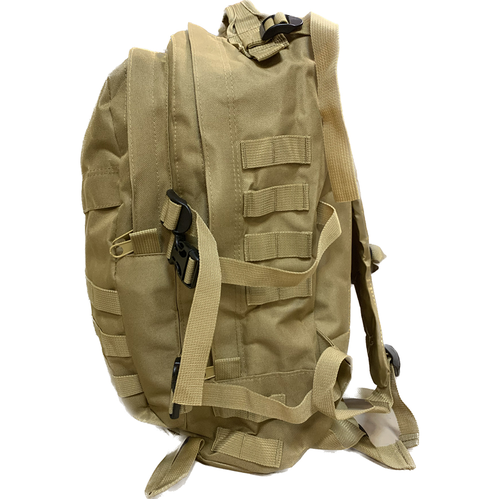 Рюкзак 600D polyester with PVC coating 45L Tan YA BK-5042