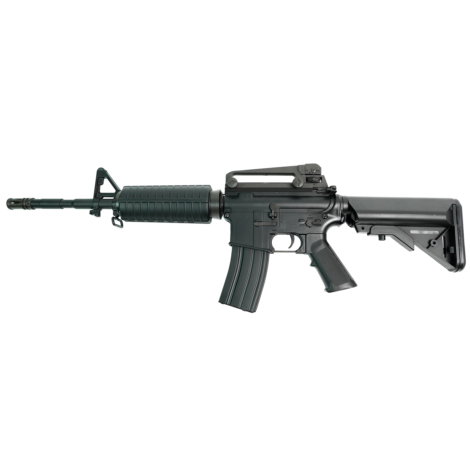 Модель автомата (Cyma) M4, нейлон, пластик, складной приклад, ЗУ, АКБ - CM510