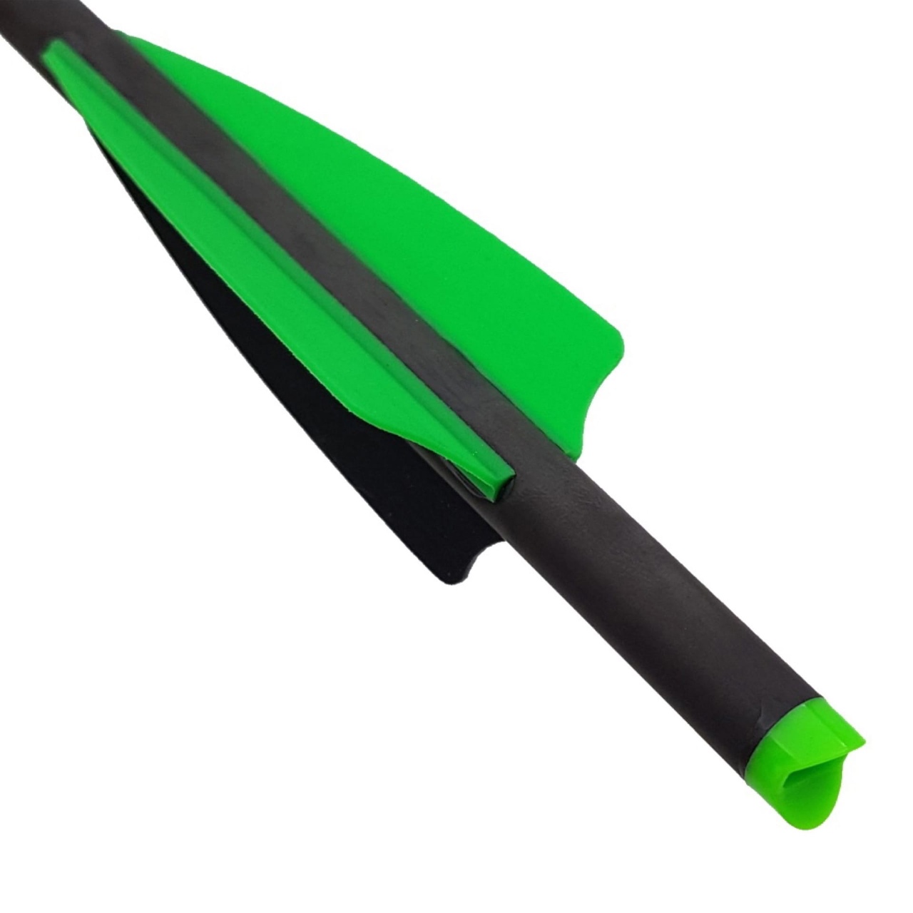 Стрела арбалетная карбоновая Centershot Toxic Carbon 22" Half Moon Nock