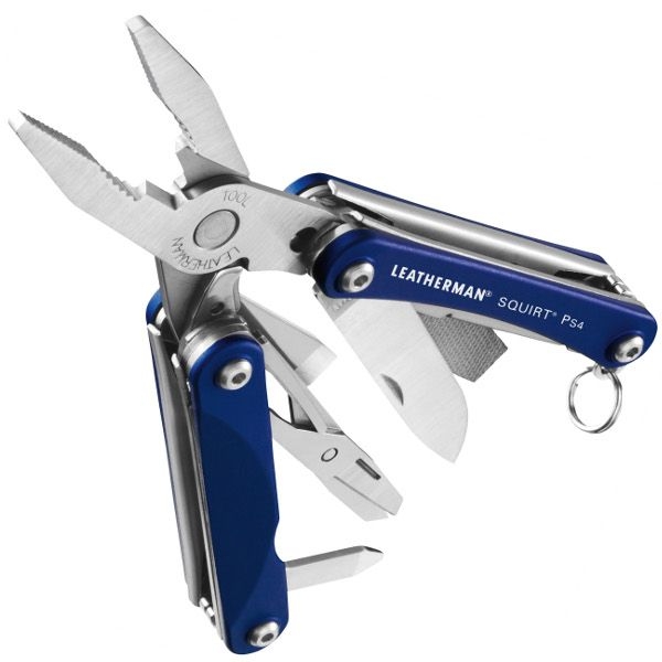 Мультиинструмент Leatherman Squirt PS4 синий