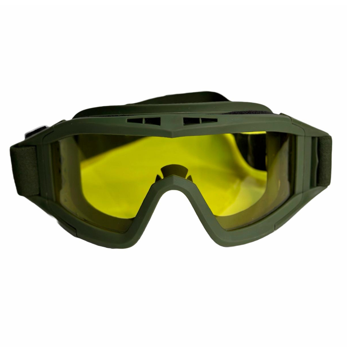 Тактические очки Voenpro Ess, олива, желтые линзы