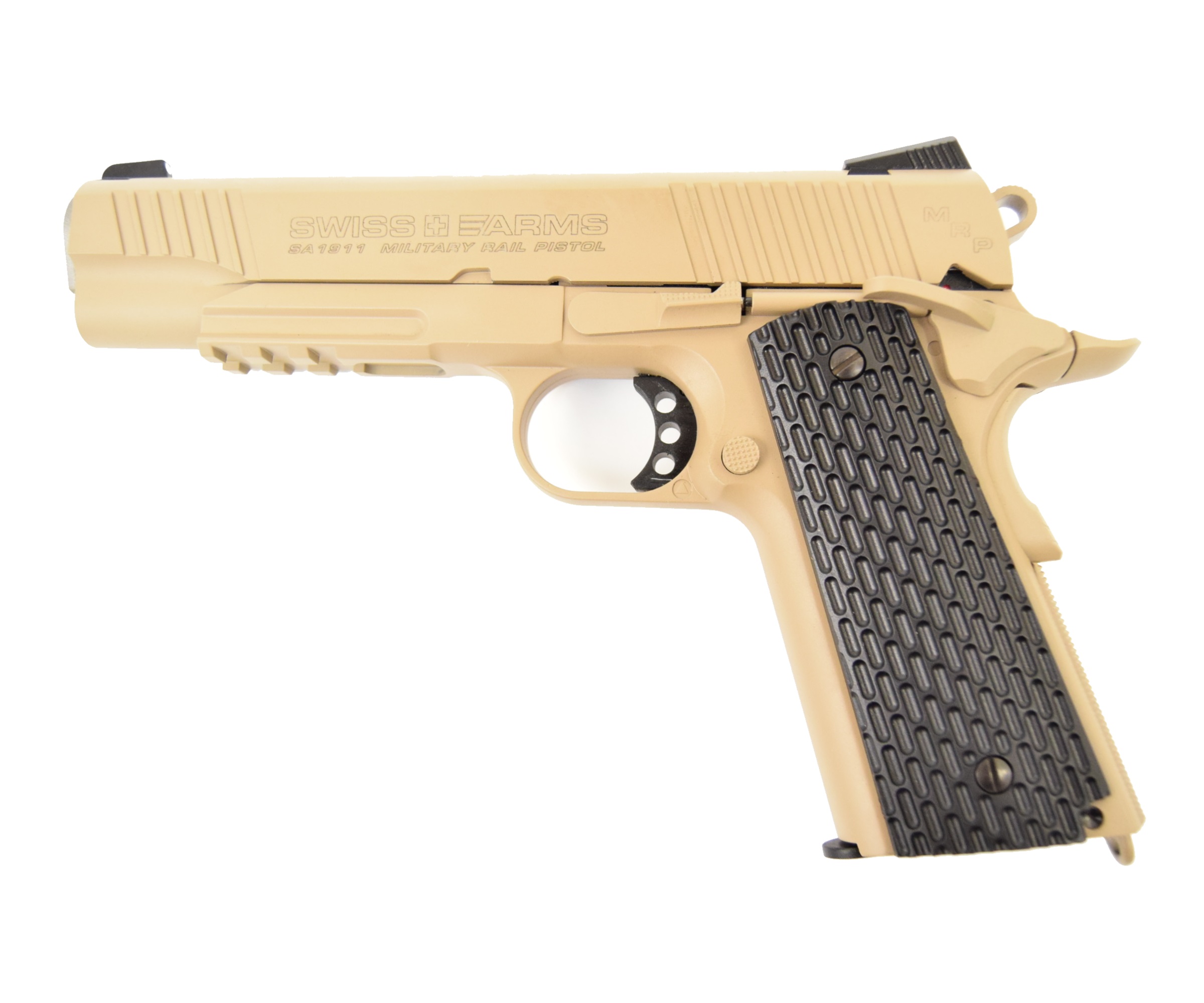 Пневматический пистолет Swiss Arms SA1911 Military Rail Pistol (colt) 4,5 мм