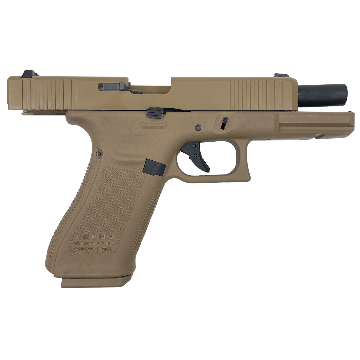 Модель пистолета (WE) GLOCK-17 gen5,  TAN F Version WE-G001FVB-TAN