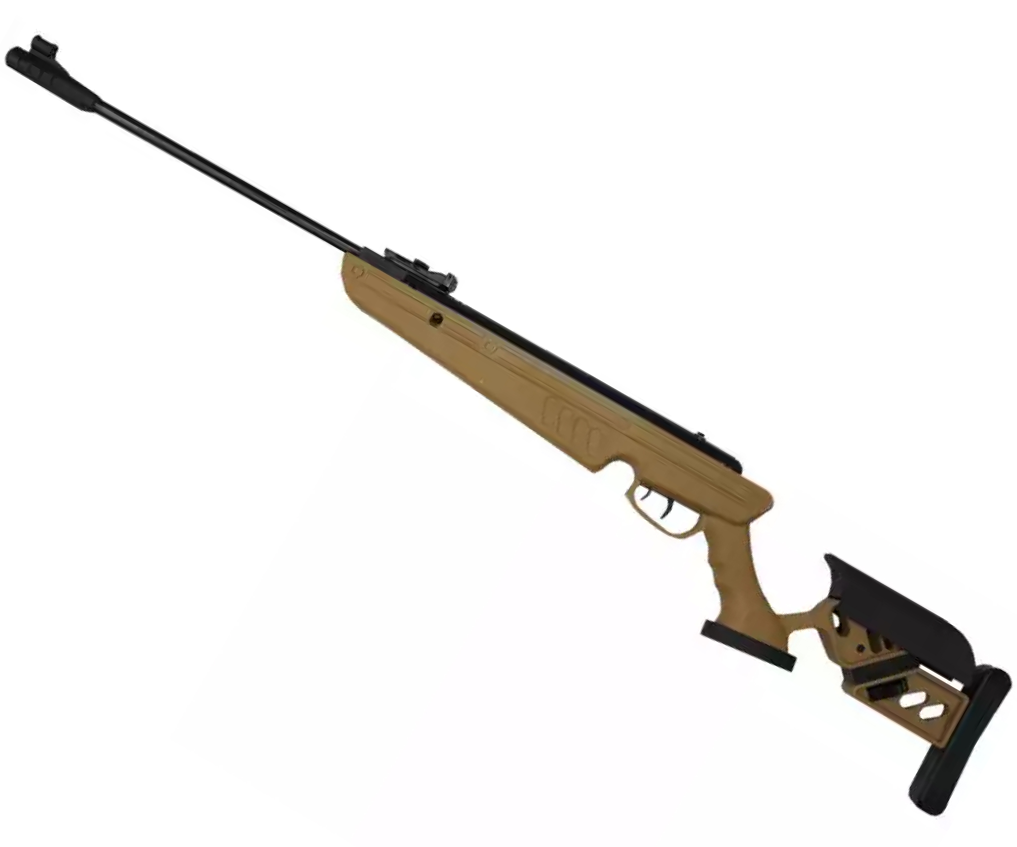 Винтовка пневматическая Borner Tactical Desert (переломка, пластик, XSA5S) калибр 4.5 мм, 3 Дж.