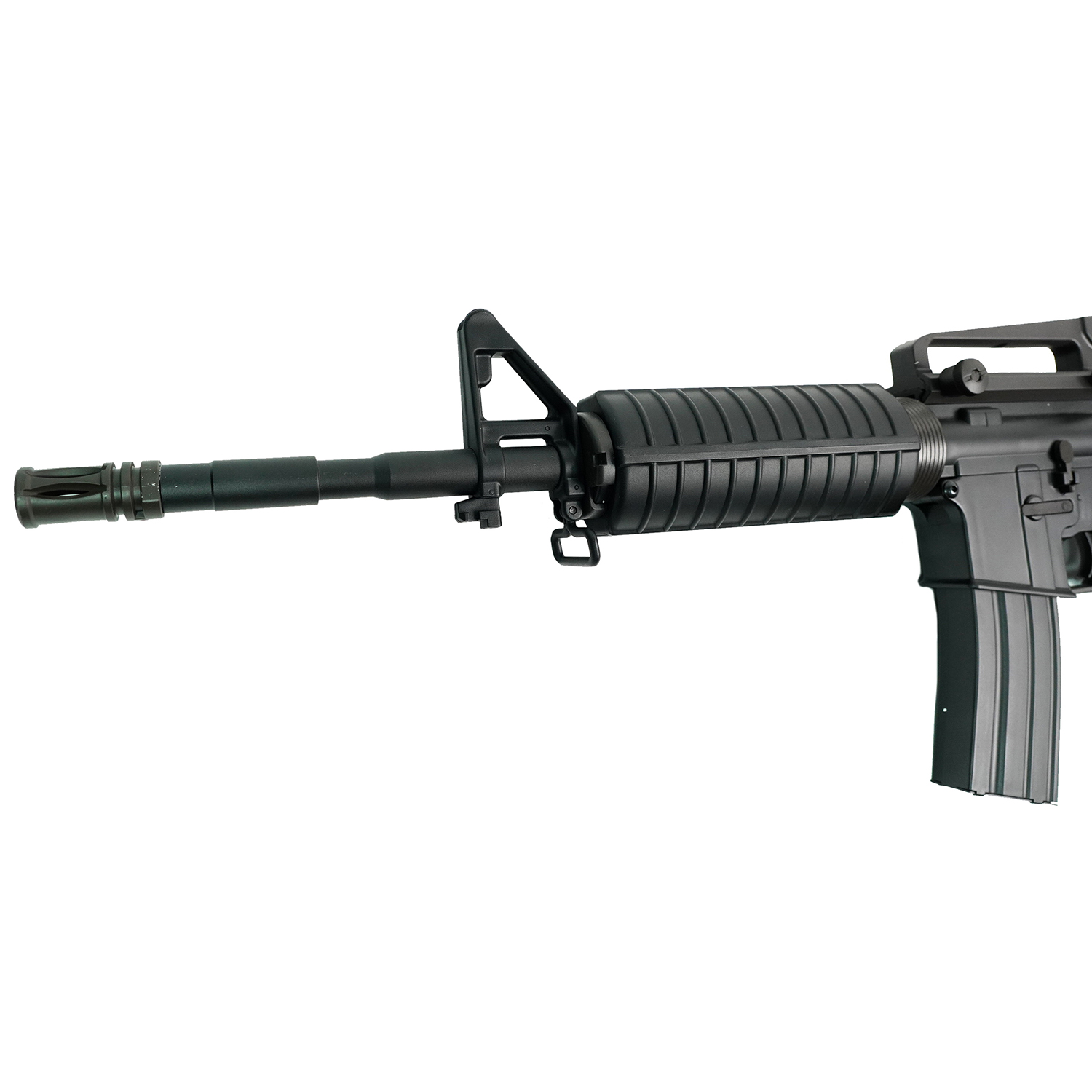 Модель автомата (Cyma) M4, нейлон, пластик, складной приклад, ЗУ, АКБ - CM510