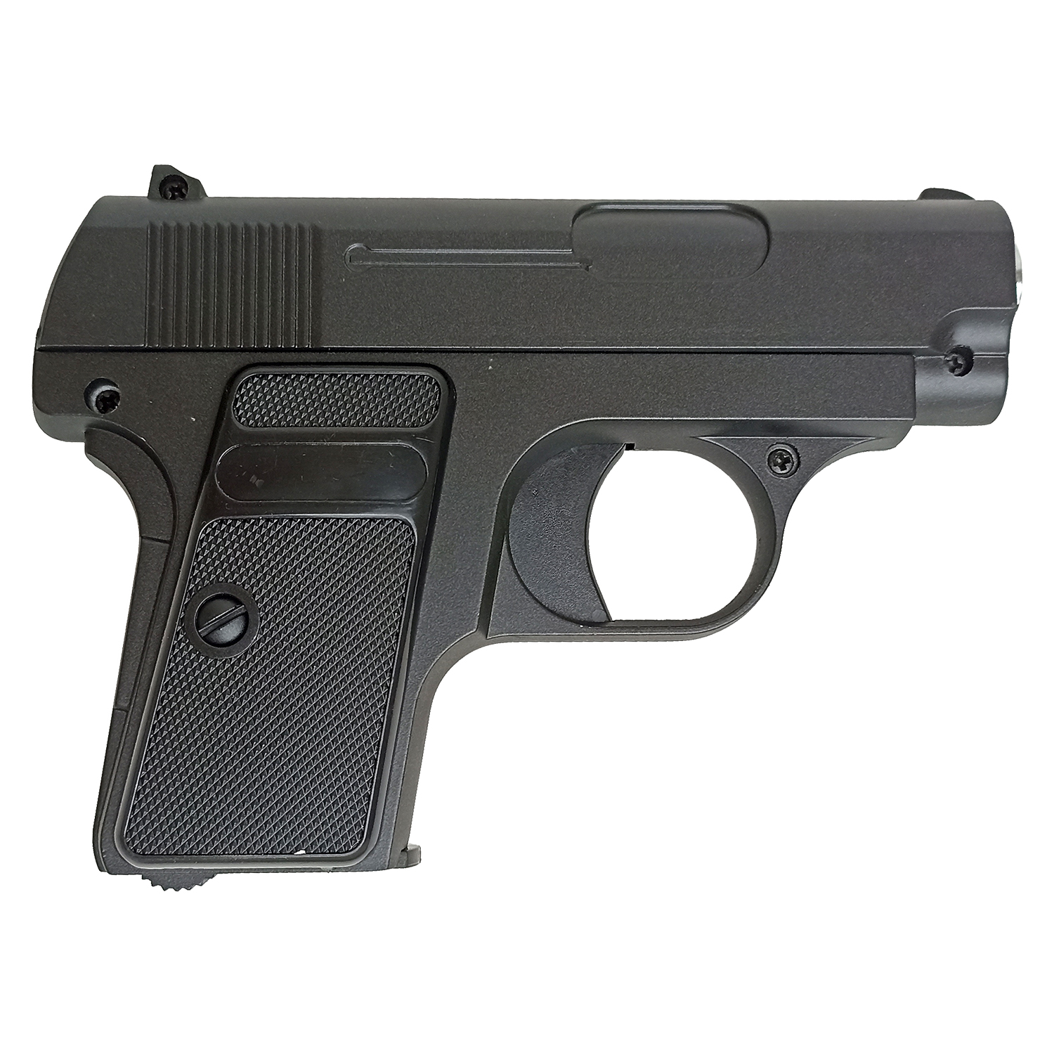 Пистолет страйкбольный Stalker SA25S Spring (Colt 25) + имитация ПБС, 6 мм