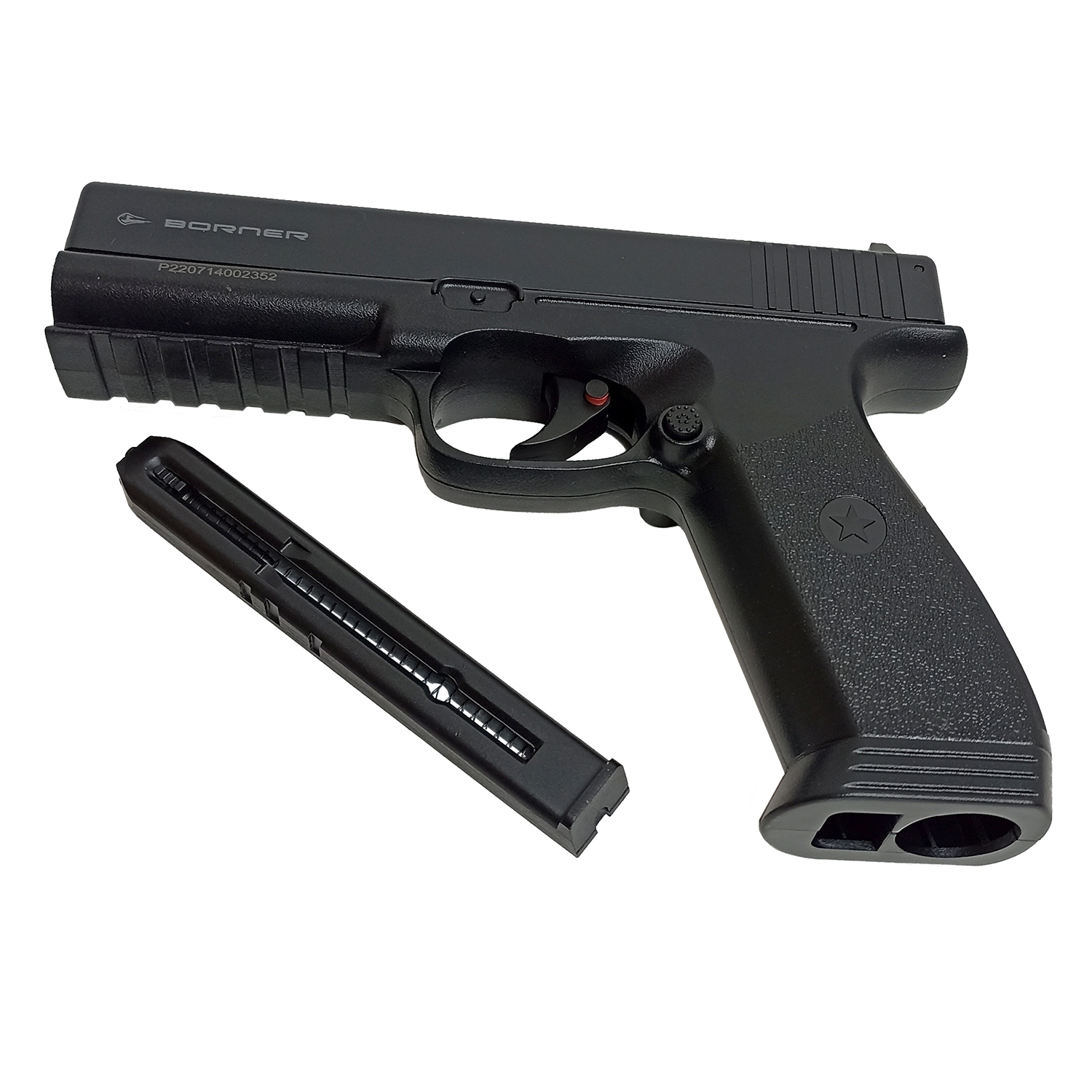 Пистолет пневматический Borner 17, калибр 4,5 мм