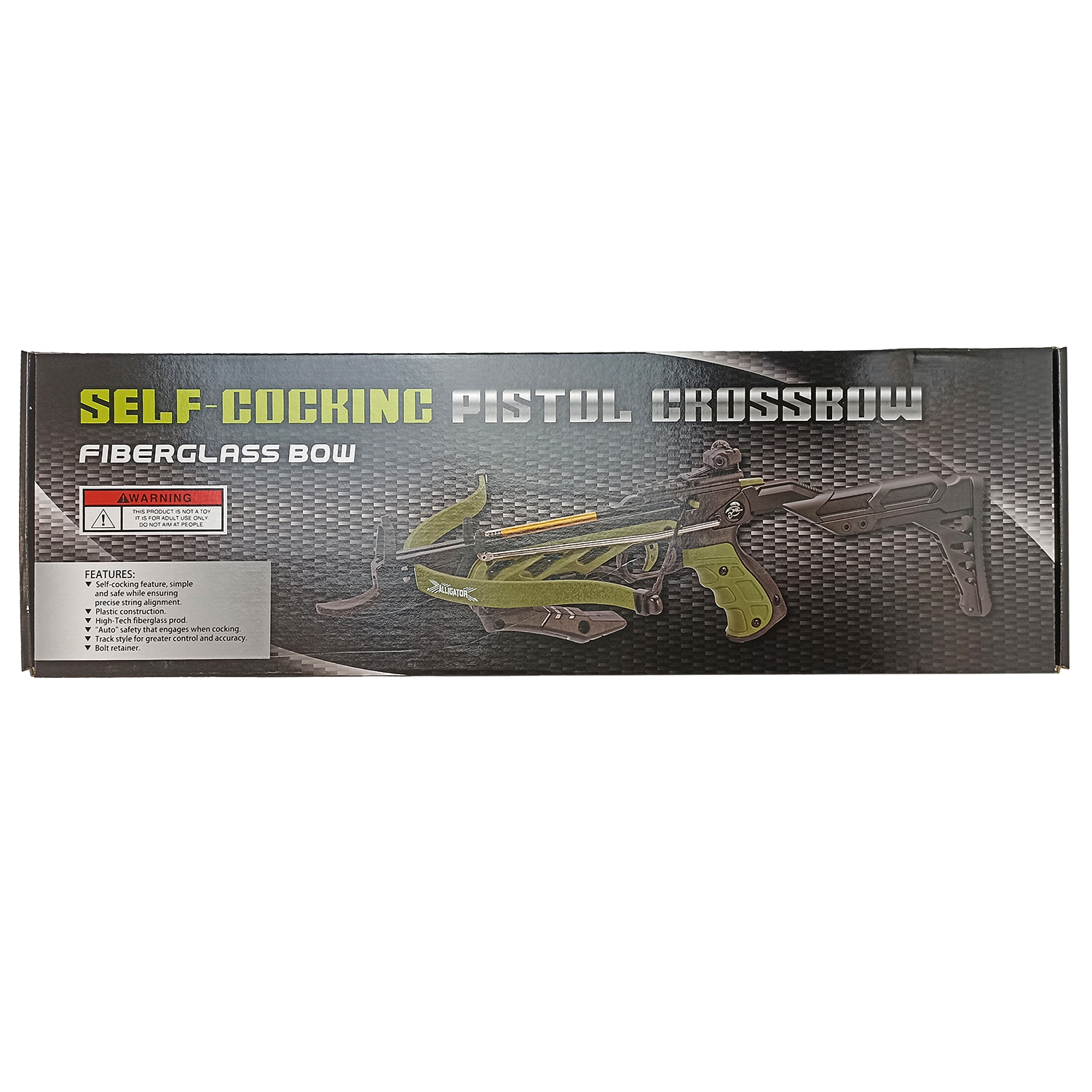 Арбалет-пистолет Man Kung Alligator Black (MK/MK-TCS2-BK)