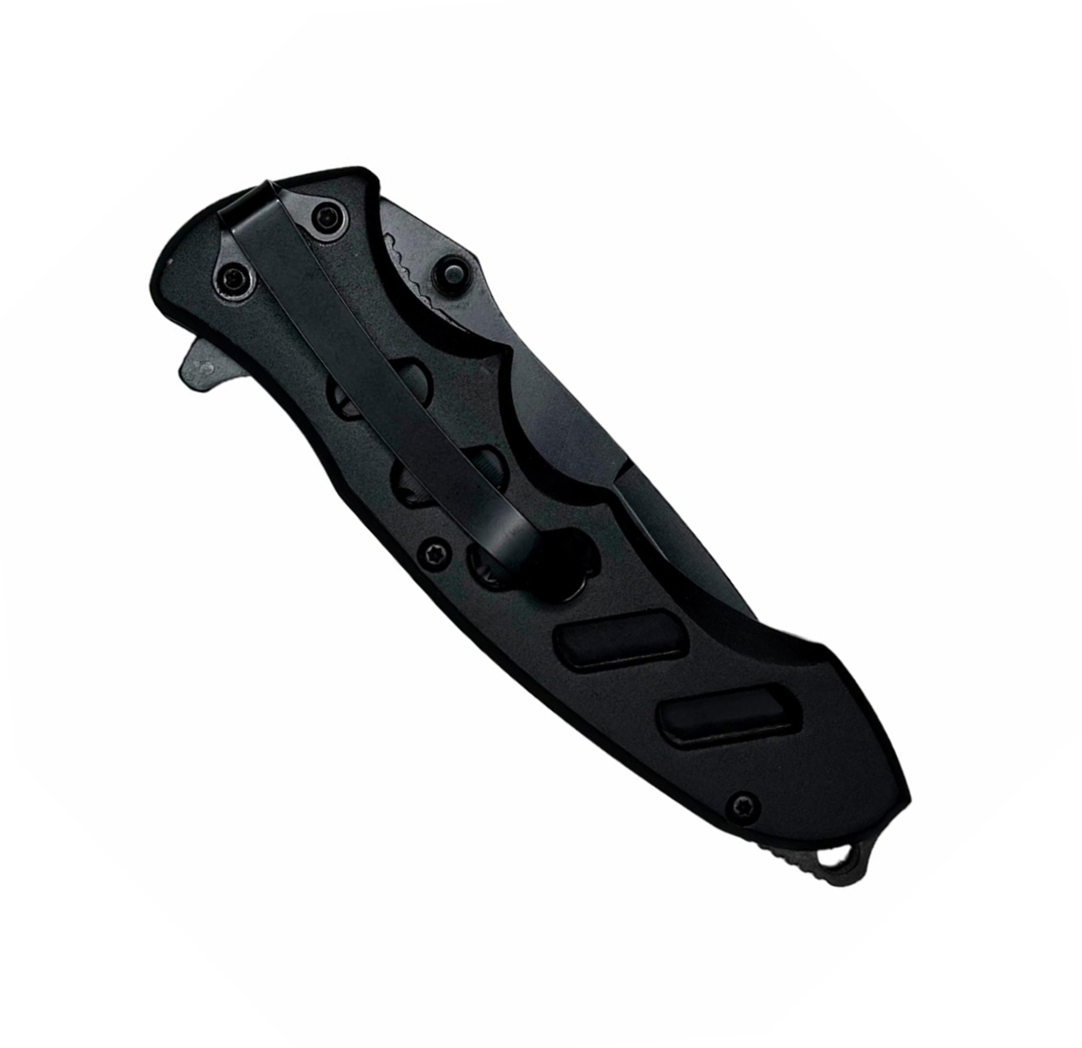 Нож складной Voenpro Black Titanium