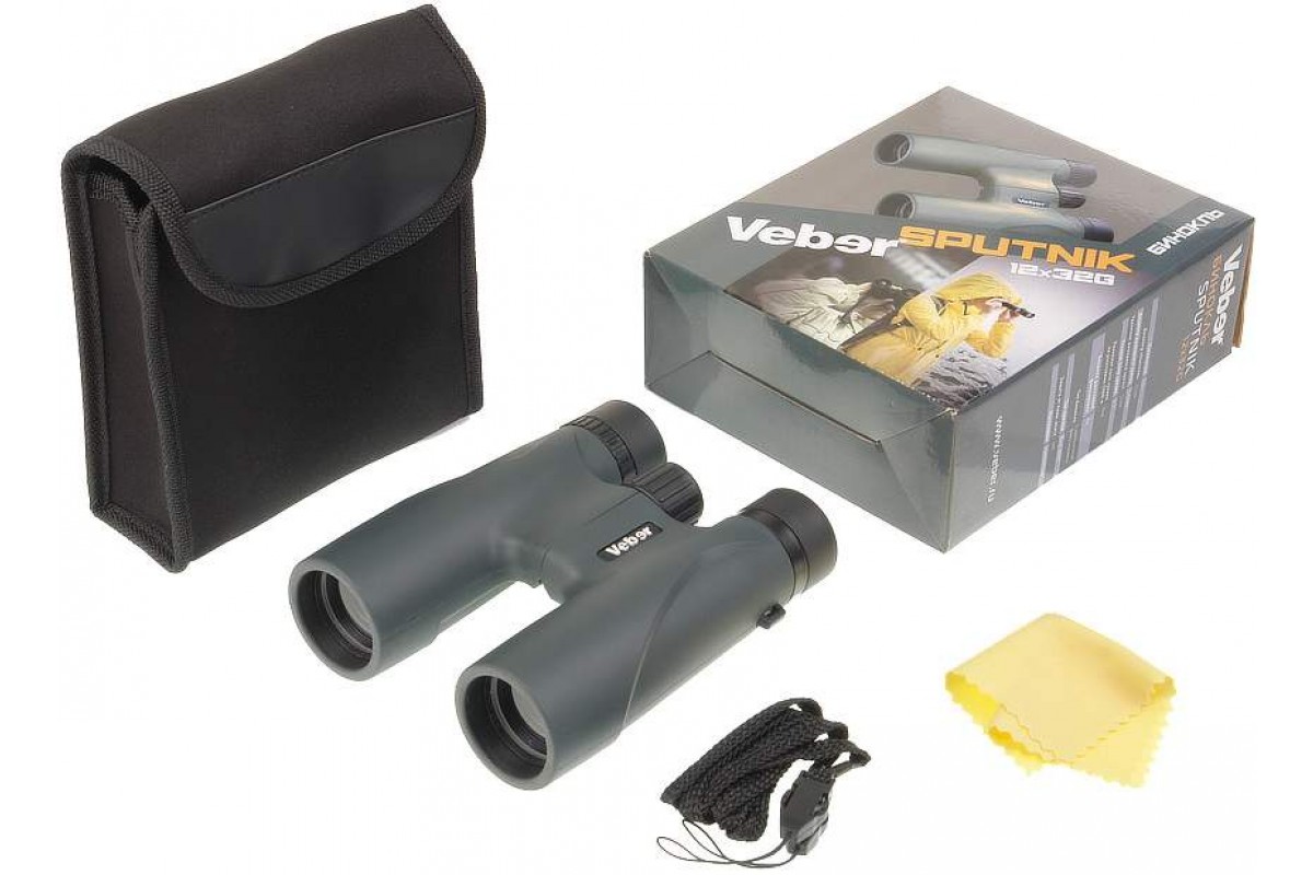 Бинокль Veber SPUTNIK 12x32 G