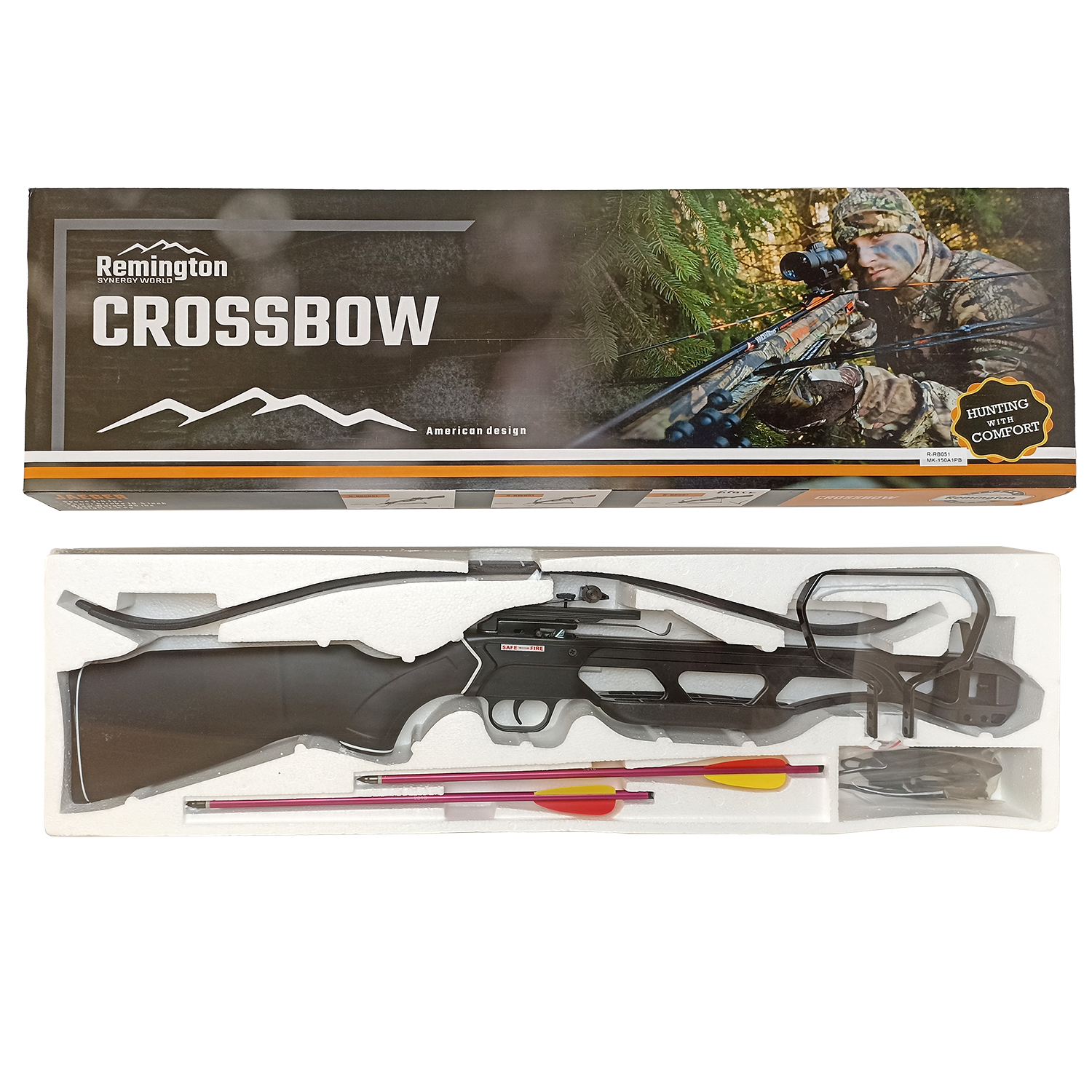 Арбалет рекурсивный Remington Jaeger (KIT, black)