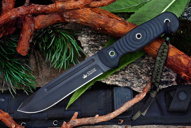 Нож Kizlyar Supreme Maximus AUS-8 bt v2