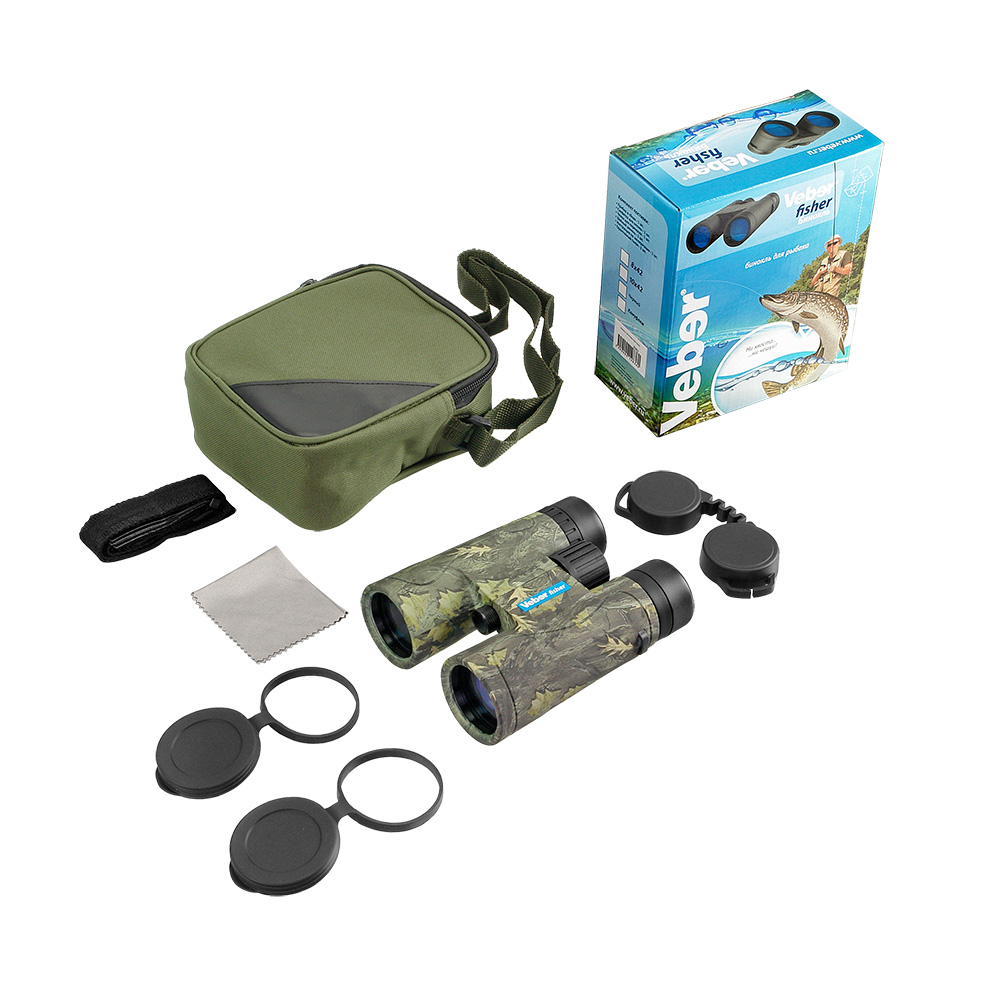 Бинокль Veber Fisher 8*42 