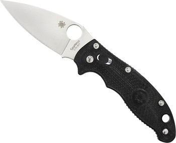 Нож Spyderco Manix 2 LTW Plain edge Black C101PBK2