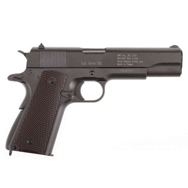 Пистолет страйкбольный Gletcher CLT 1911-A Soft Air