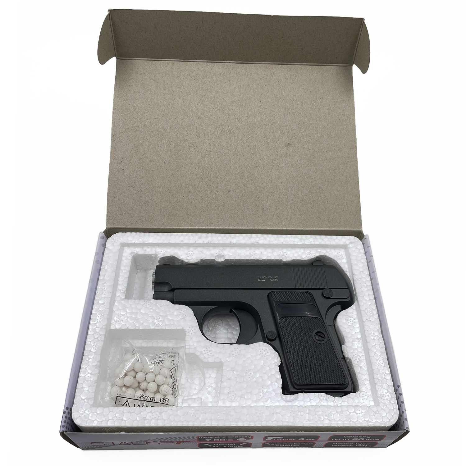 Пистолет страйкбольный Stalker SA25 Spring (Colt 25) 6 мм 