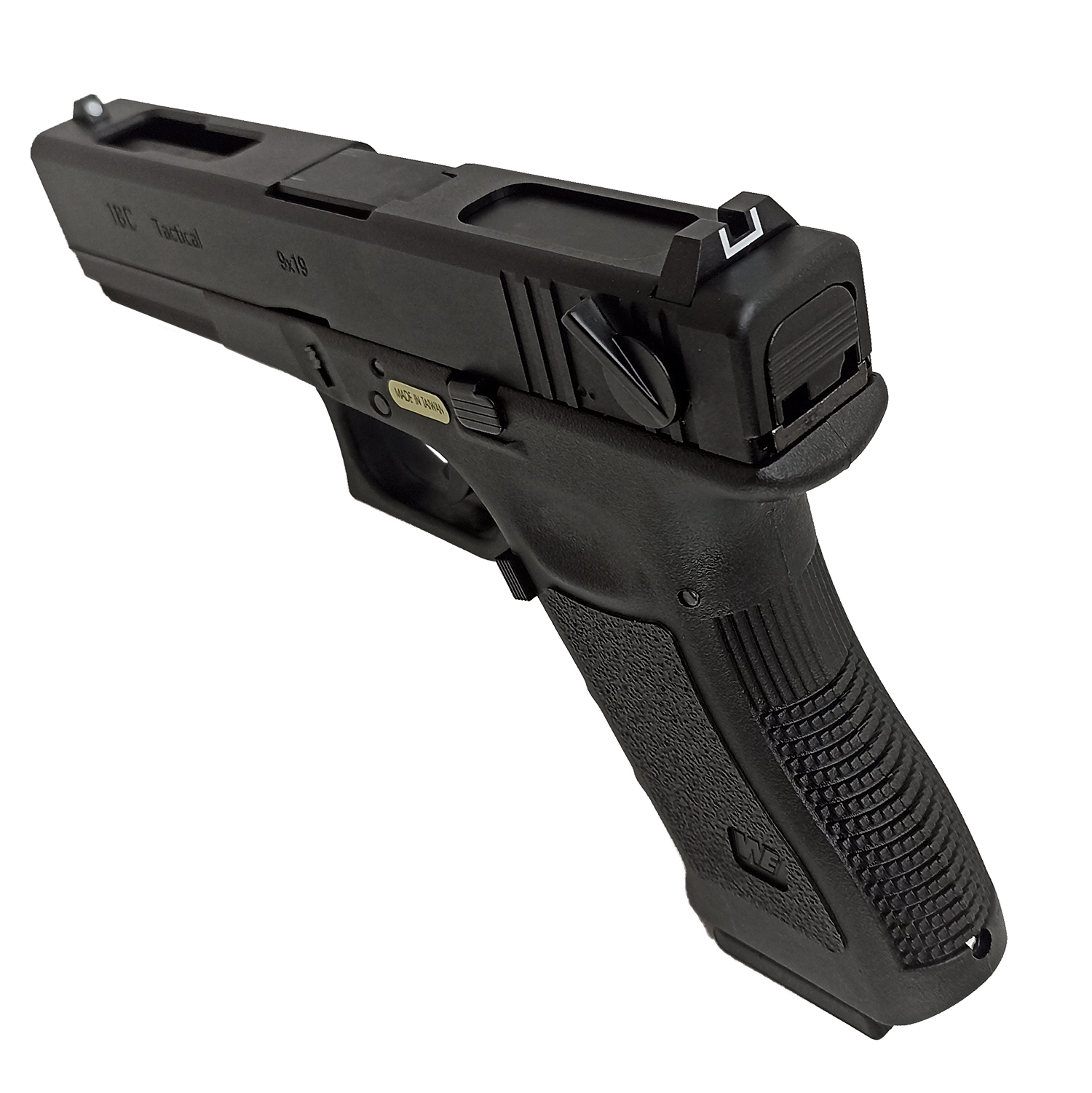 Пистолет страйкбольный WE Glock 18 Gen3, чёрный, WE-G002A-BK / GP617A