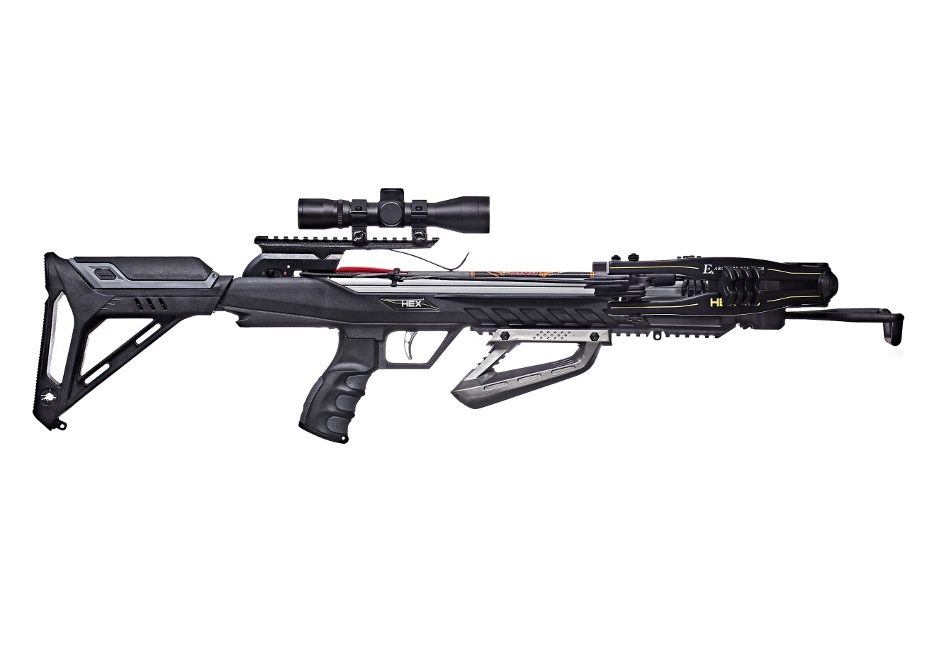 Арбалет блочный Ek HEX-400 черный (с комплектацией)