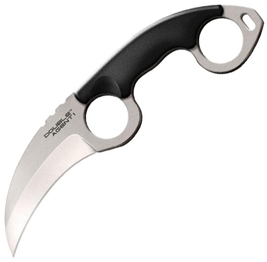 Нож Cold Steel Double Agent 1, AUS-8A, black