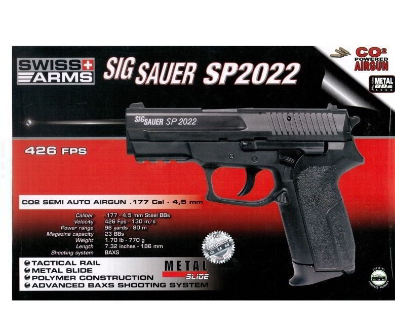 Пневматический пистолет Sig Sauer 2022 (sig sauer) 4,5 мм