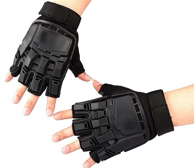 Перчатки Paintball Black без пальцев size XXL код Dagger DI-1222