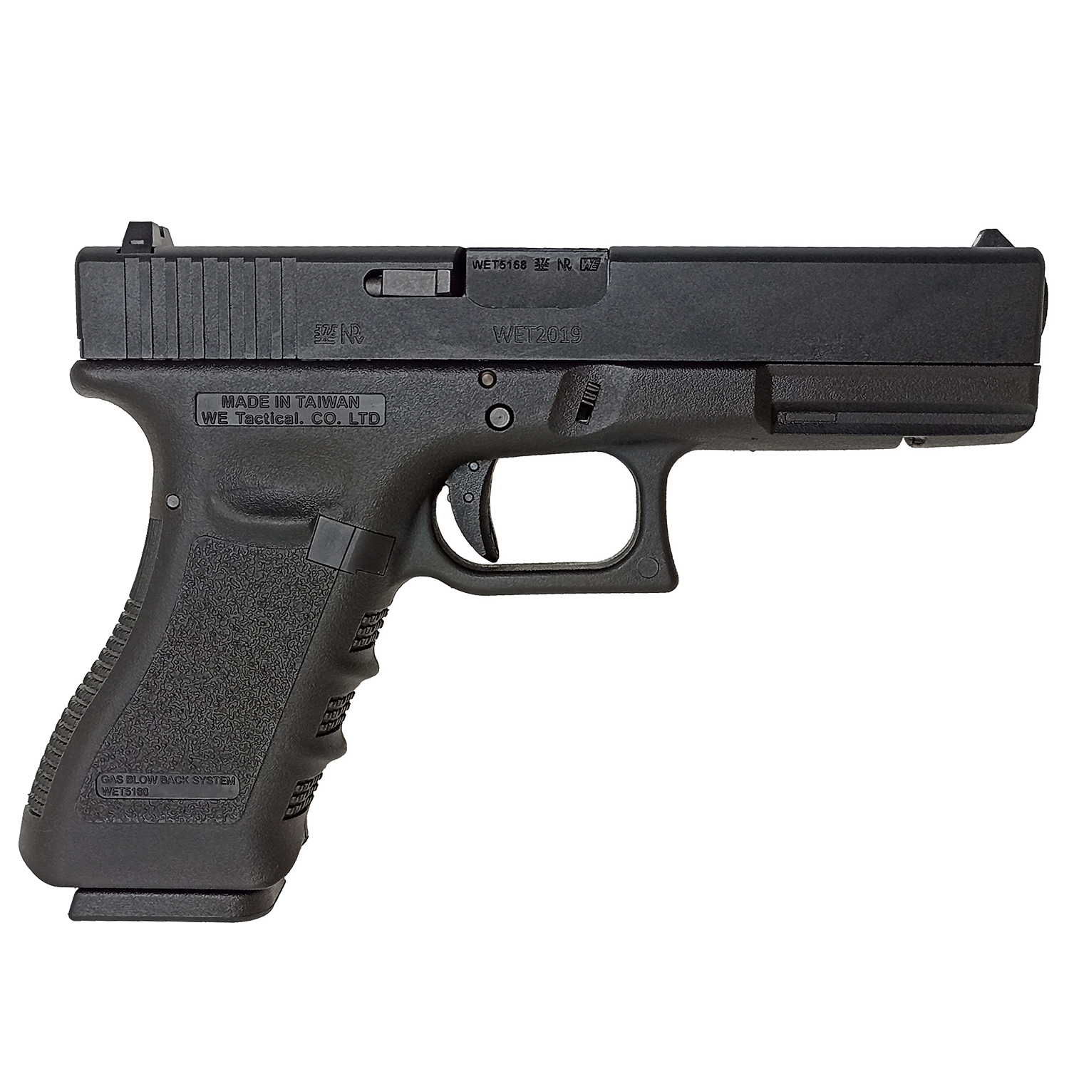 Пистолет страйкбольный WE Glock 18 Gen3, чёрный, WE-G002A-BK / GP617A