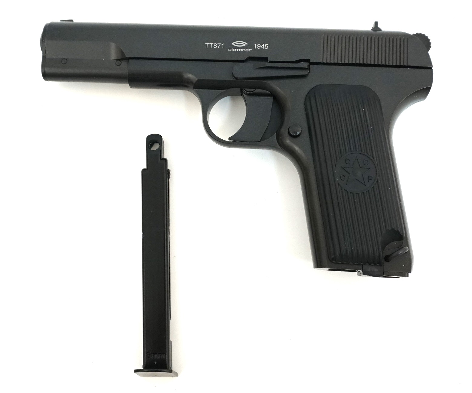 Пистолет страйкбольный Gletcher TT-A Soft Air