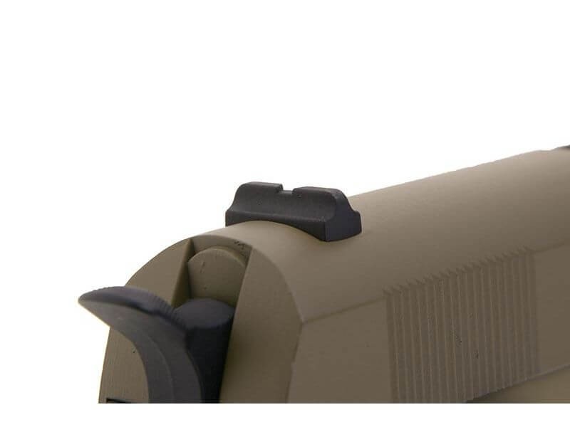 Пистолет страйкбольный (Cyma) CM123 TN Colt 1911, AEP