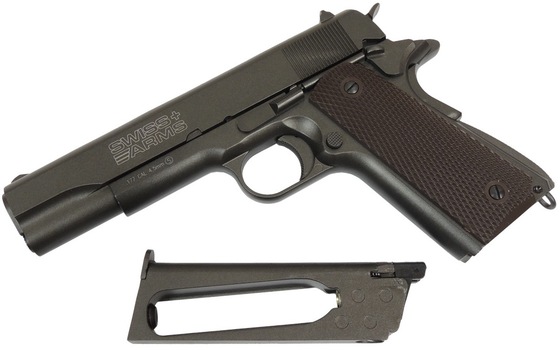 Пневматический пистолет Swiss Arms P1911/Tanfoglio witness P1911