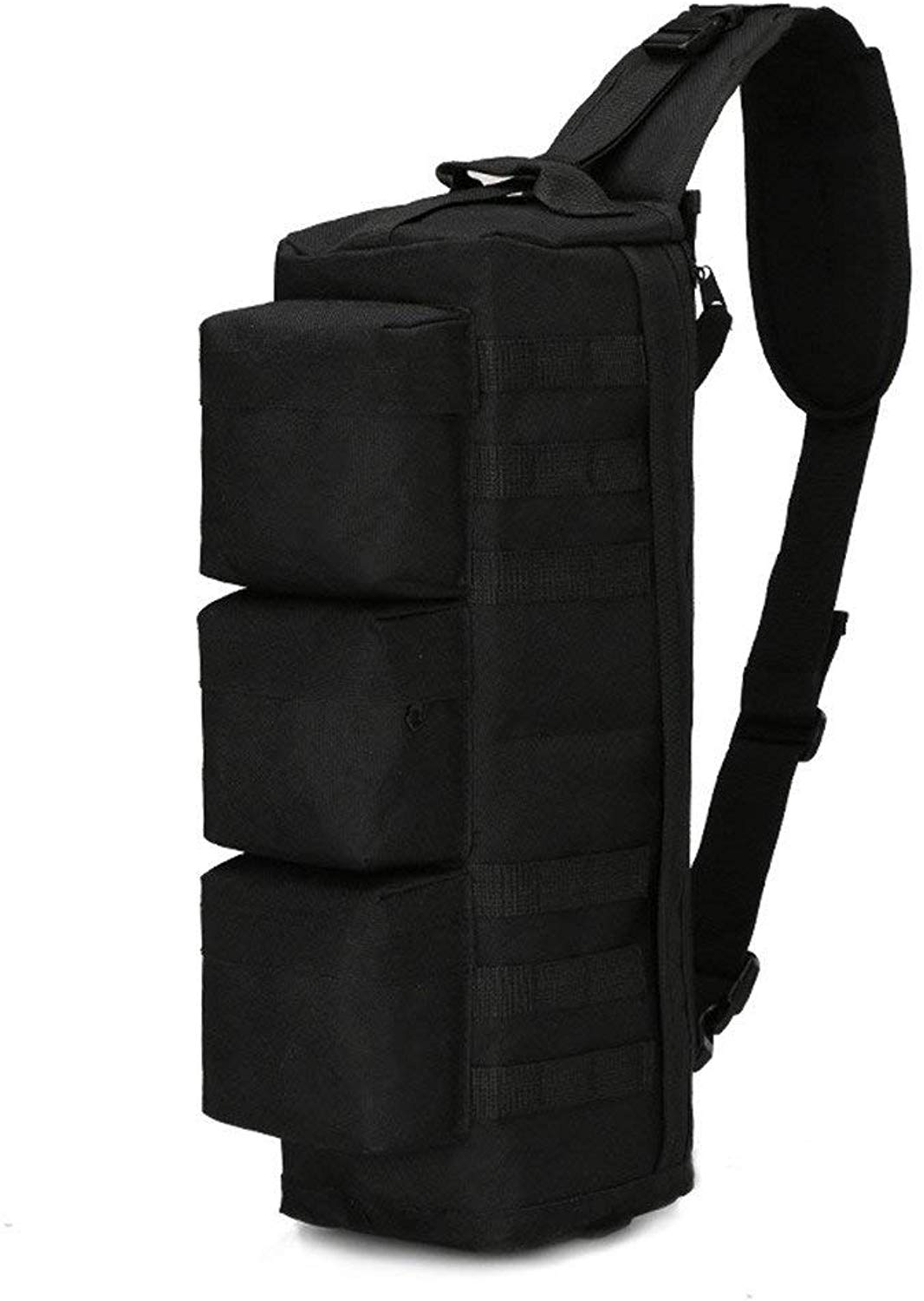 Сумка наплечная Tactical Go Pack Camping Military (600D) Black AS-BS0012B