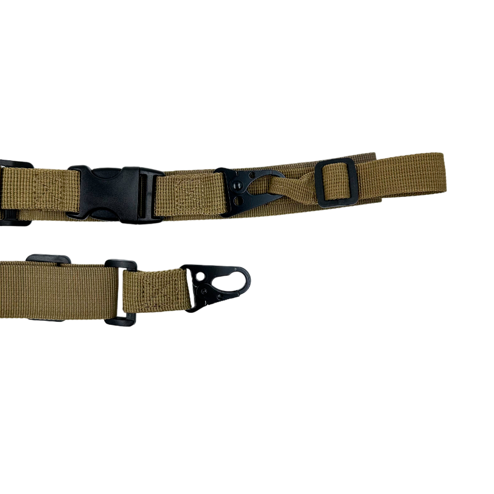 Ремень трехточечный nylon Tan LA-11T