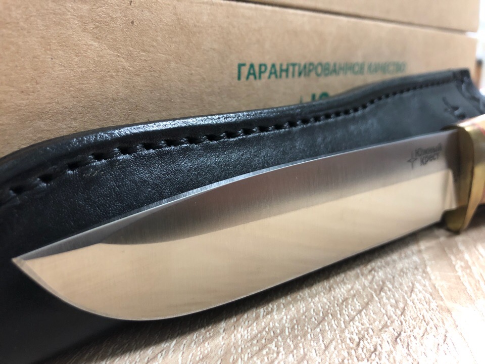 Нож Южный крест Кречет 151.5202 (Береста, N690)