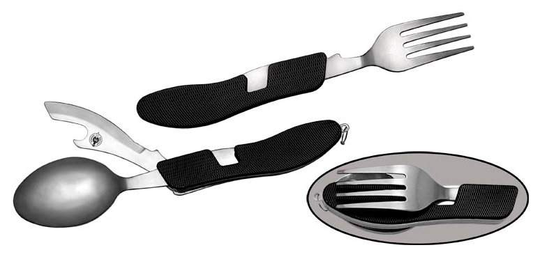 Мультиинструмент ложка-вилка MT010