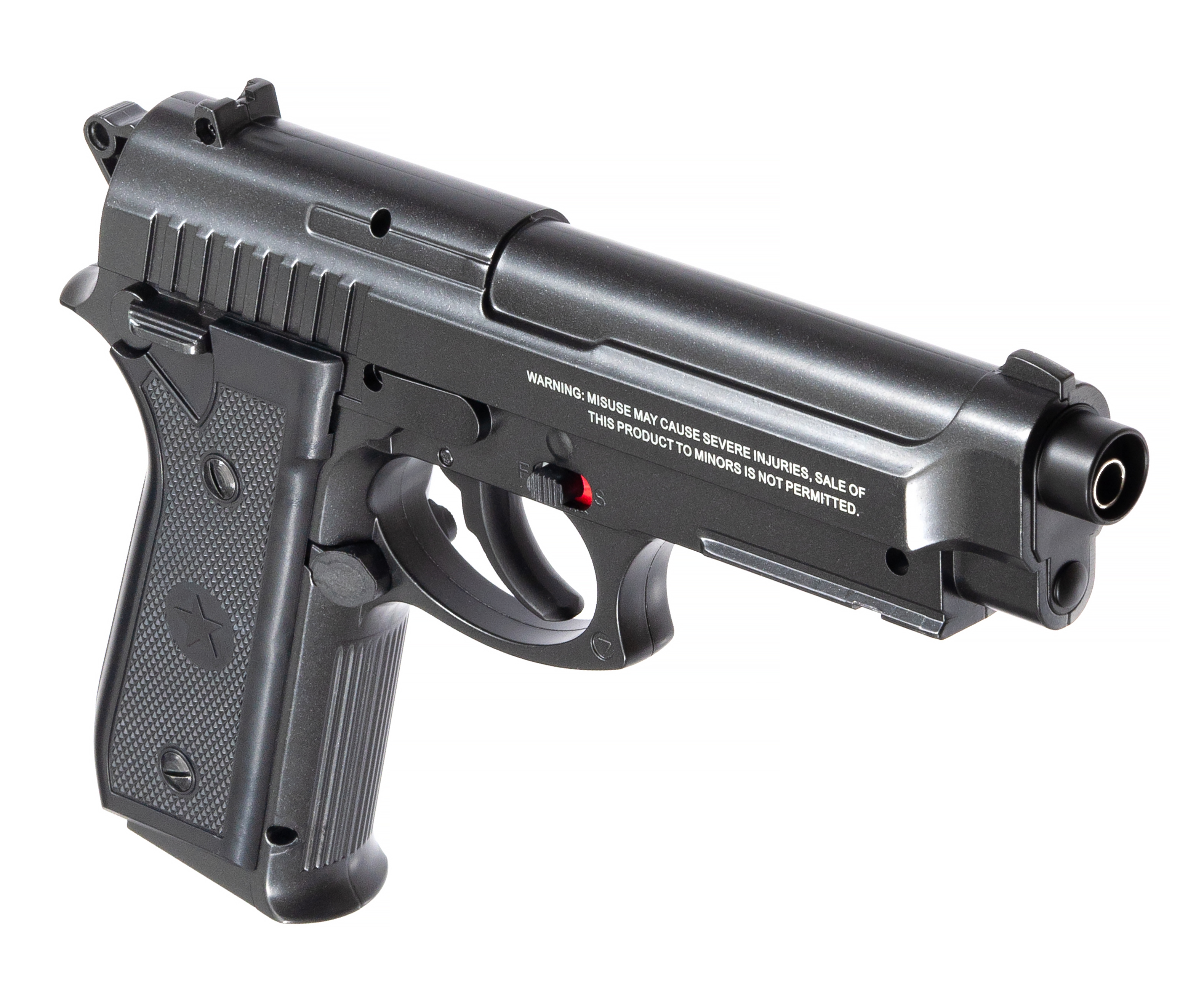 Пистолет страйкбольный Borner 92M (металл), кал. 6 мм