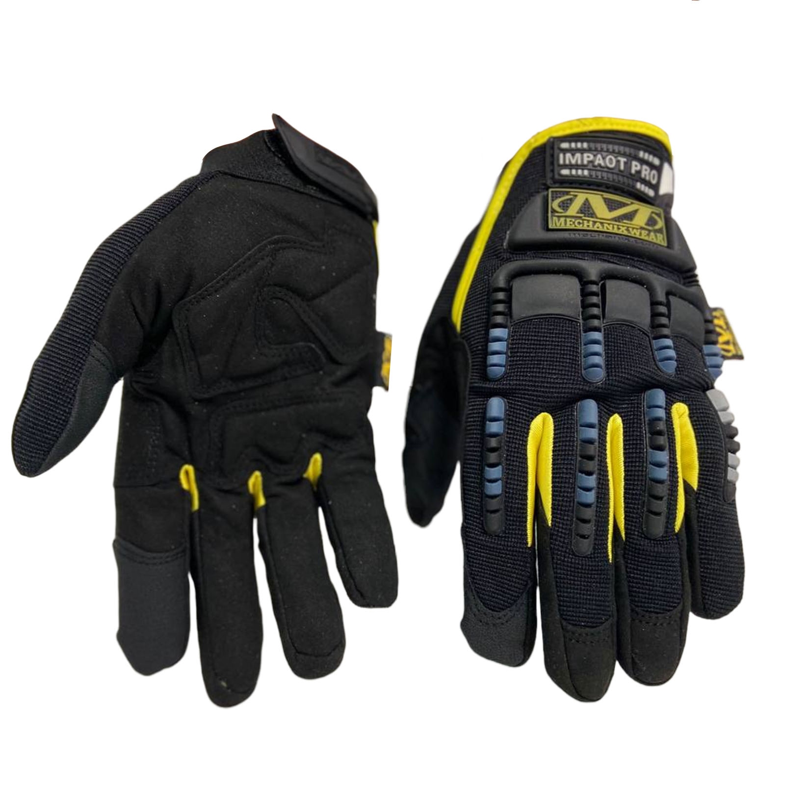 Перчатки Mechanix Impact Pro Work Black size XL (реплика)