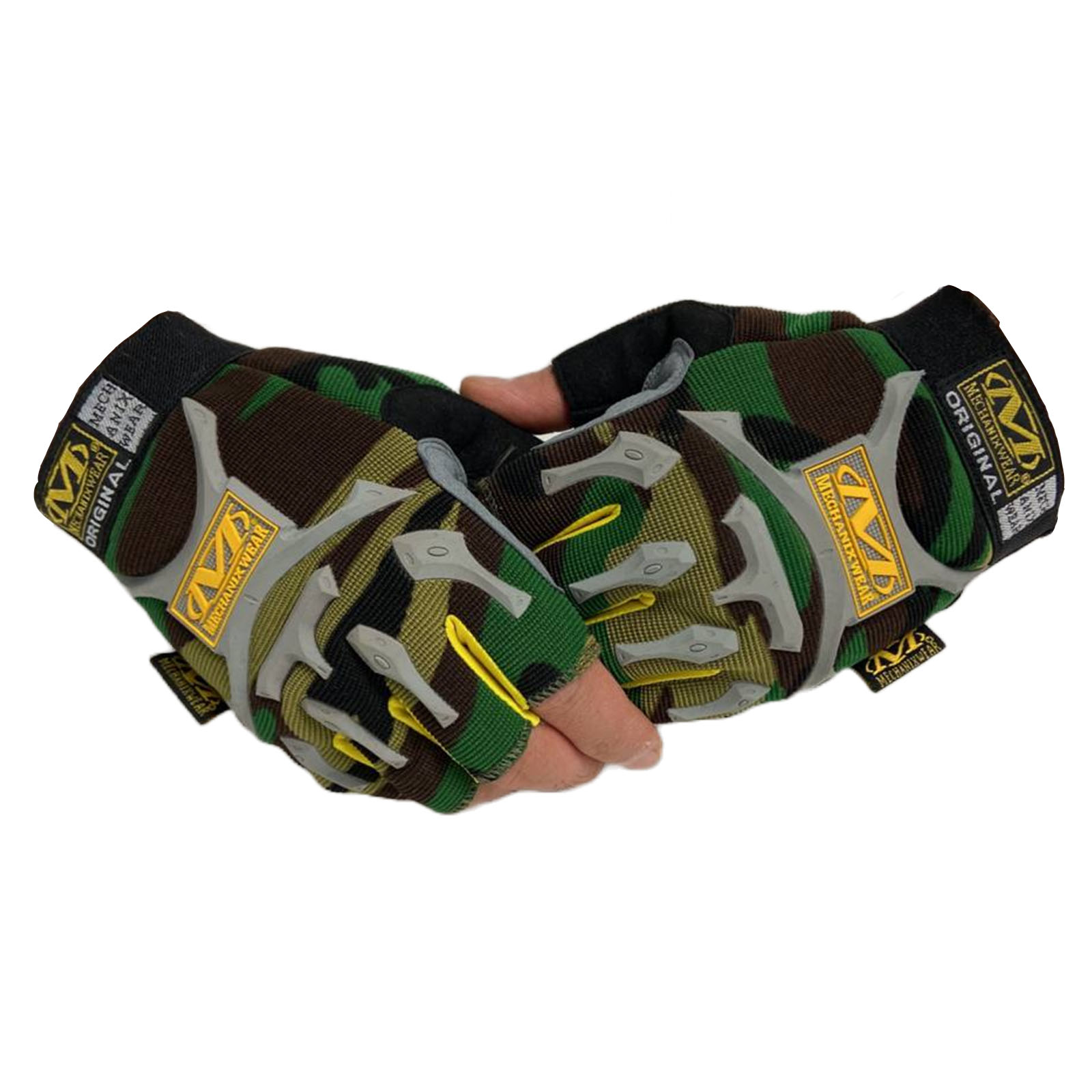 Перчатки Mechanix Original Gloves CQB Woodland size S (реплика)