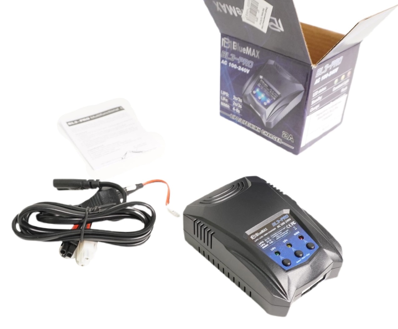 Зарядное устройство BL3-PRO LiPo:2s/3s, LiFe:2s/3s, NiMH:4-8s 2.0A/16W