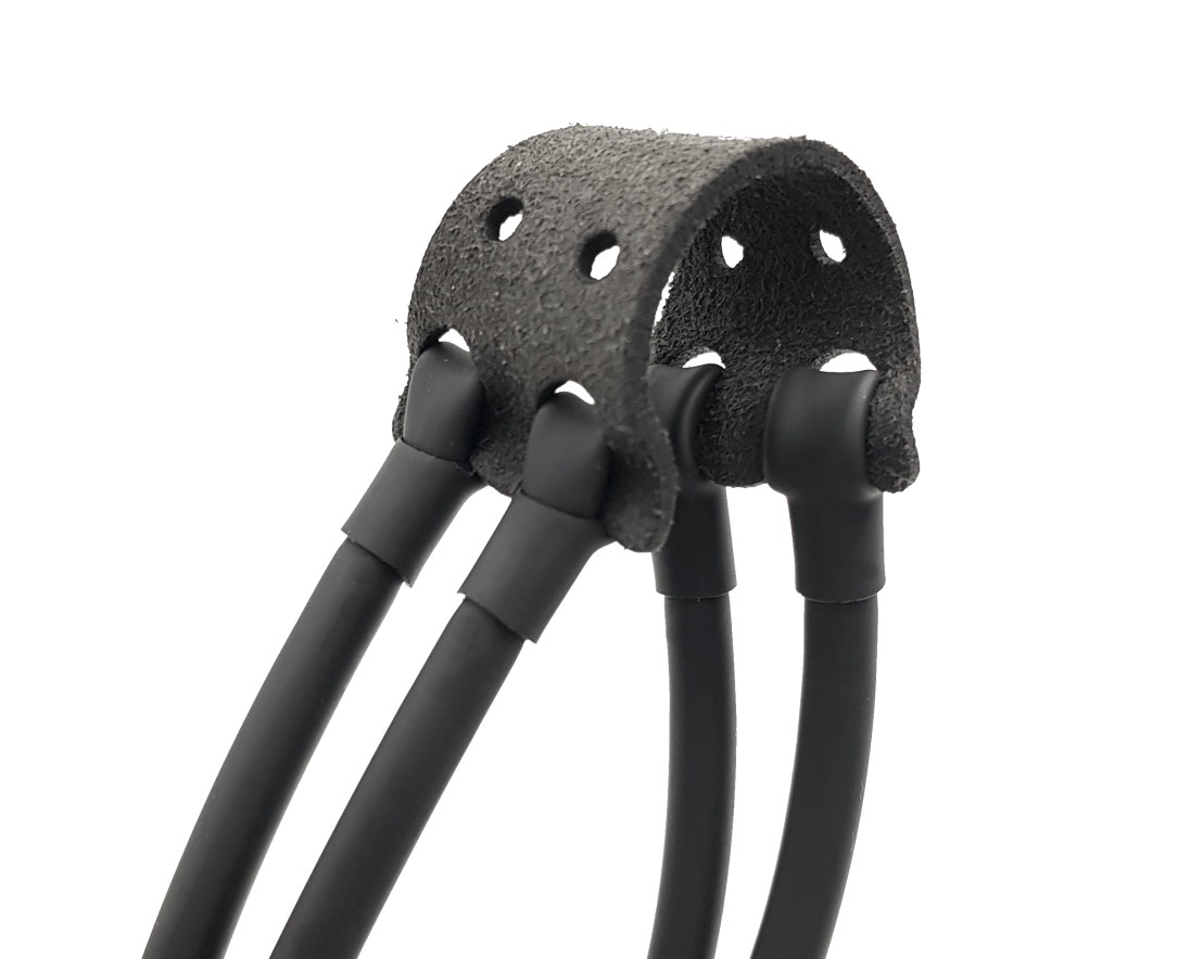 Тетива для рогатки Centershot двойная, черная