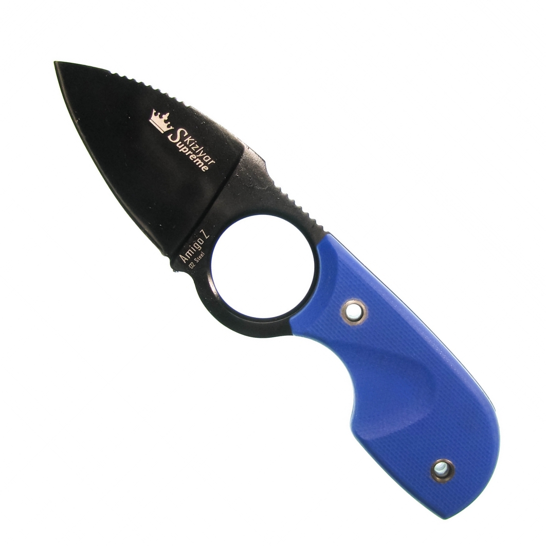 Нож Kizlyar Supreme Amigo-Z D2 bt bluh v2