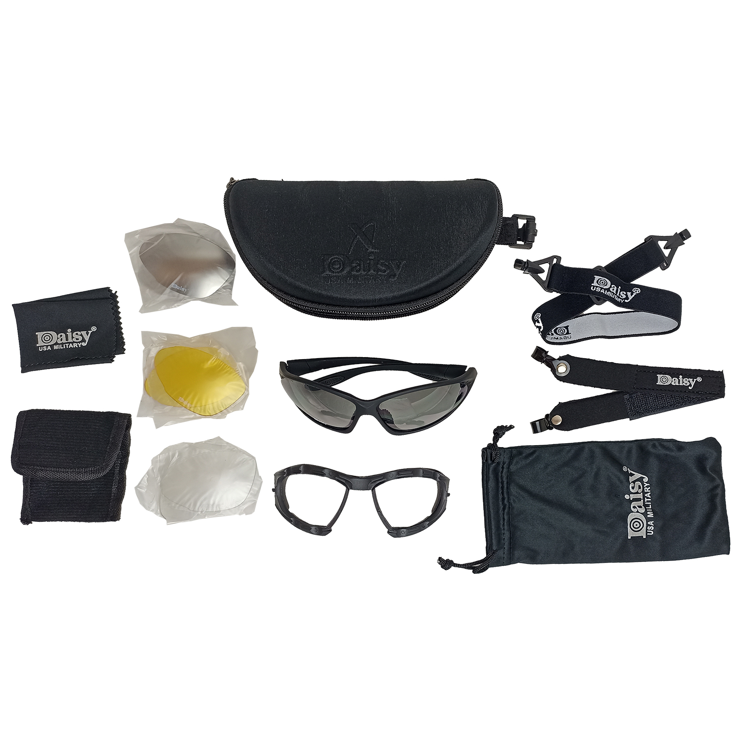 Очки защитные Daisy C4 IPSC UV400 WS20329, реплика