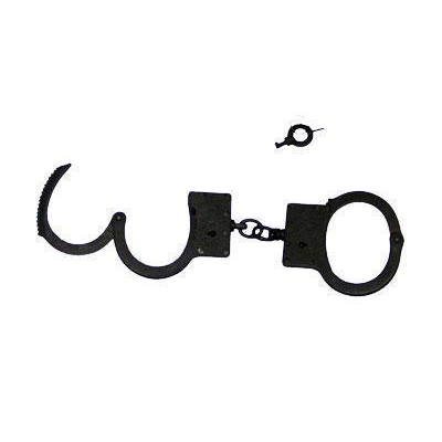 Наручники "БР-С" (вороненые, двухзвенные, один ключ)