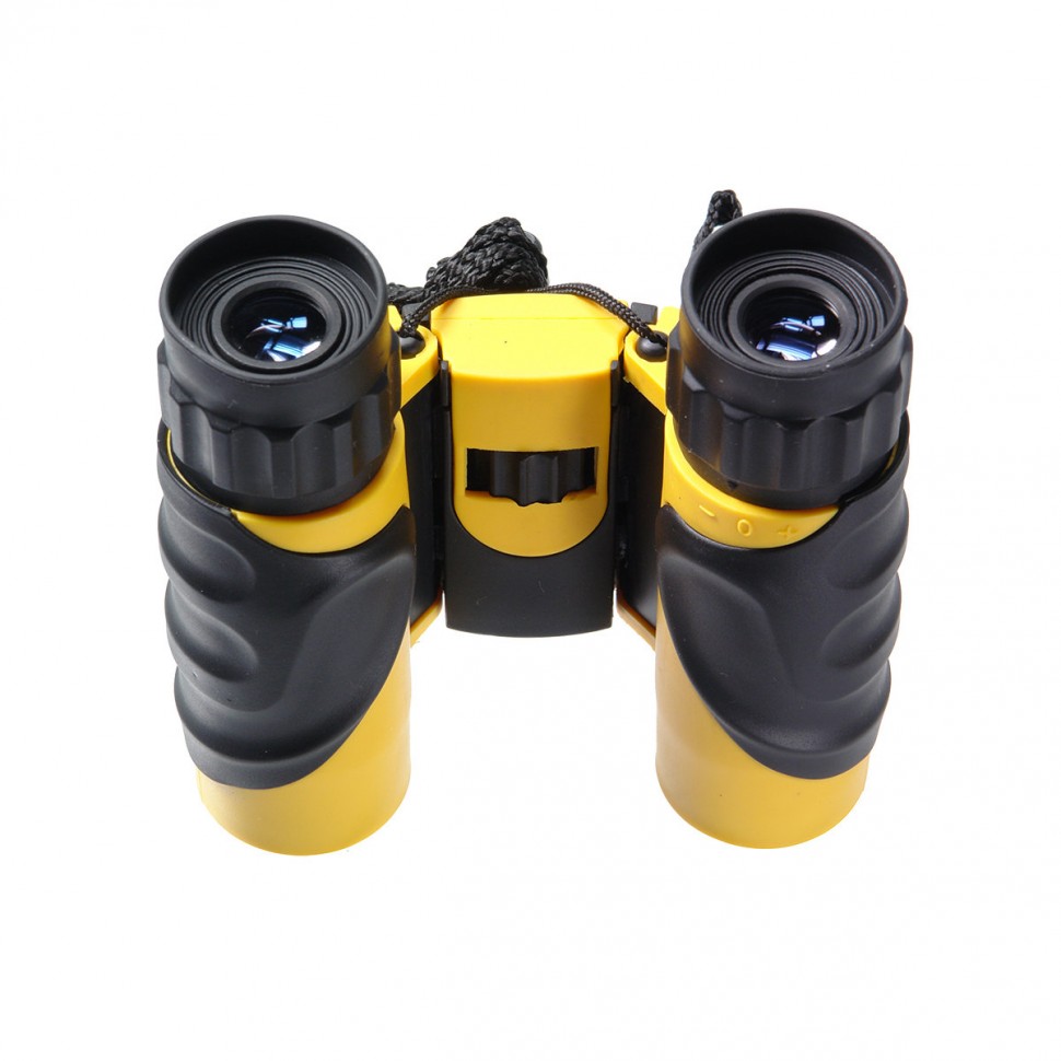 Бинокль Veber 8x25 WP черный-желтый