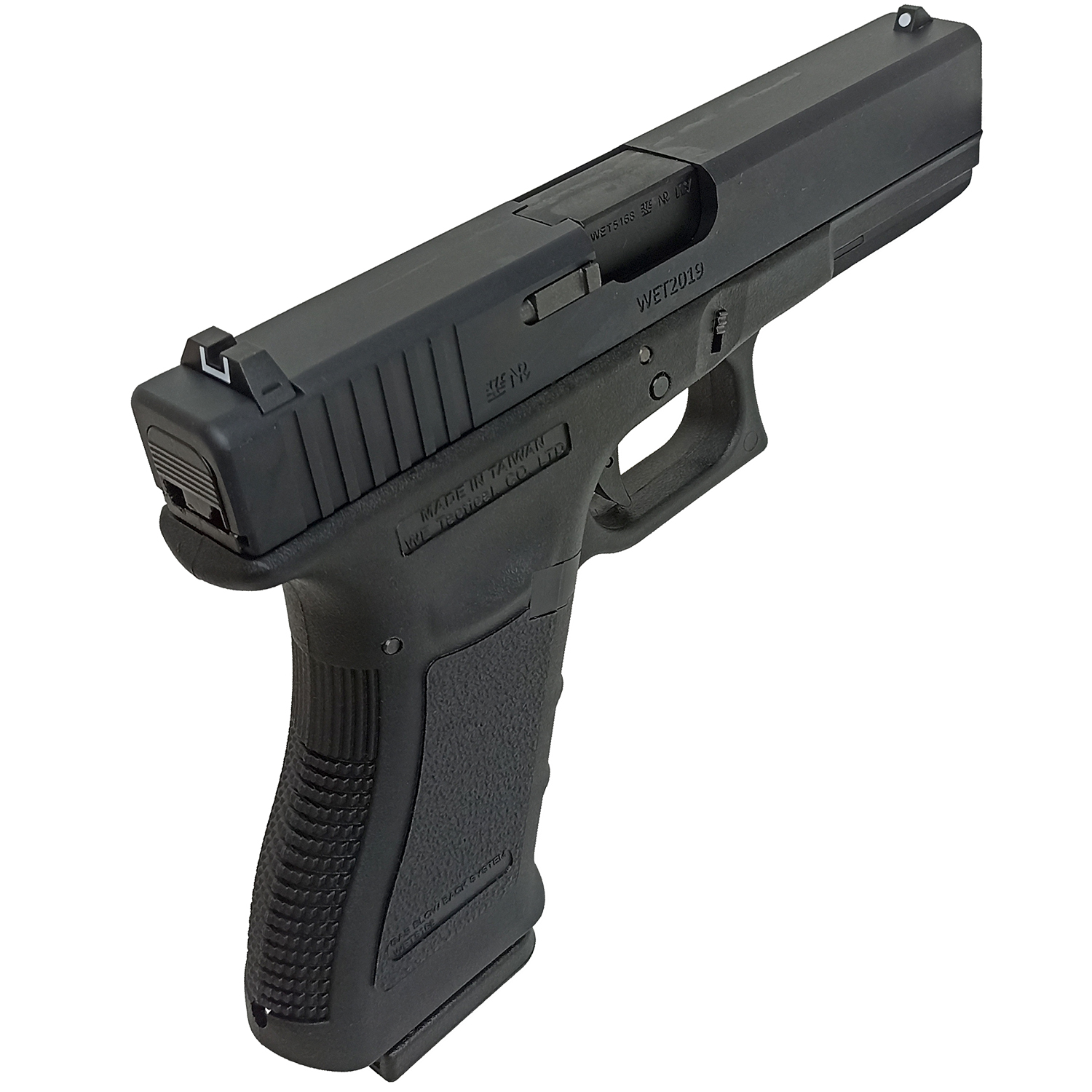Пистолет страйкбольный WE Glock 17 Gen3, чёрный, WE-G001A-BK / GP616
