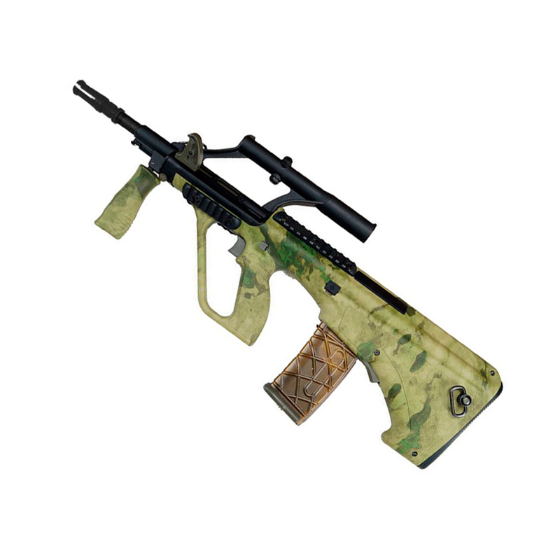 Модель автомата APS Steyr AUG-A1 PARA Adjustable Scope (630mm), AEG, металл, пластик - KU904FG