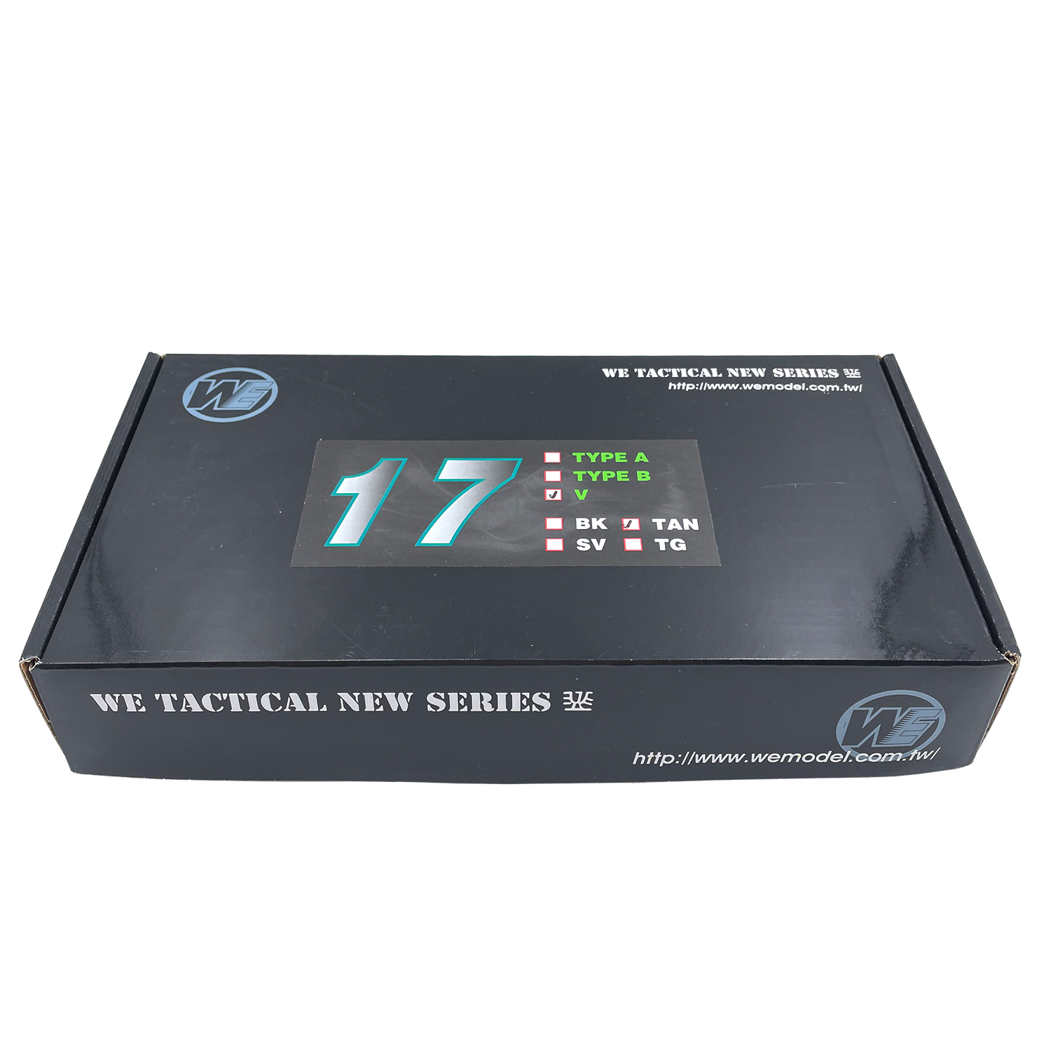 Пистолет страйкбольный (WE) Glock-17 gen5, WE-G001VB-TAN