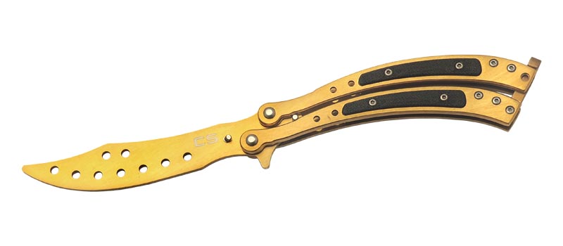 Нож тренировочный VN балисонг CS031G