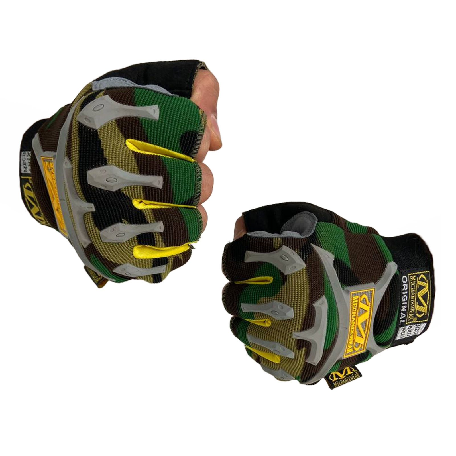 Перчатки Mechanix Original Gloves CQB Woodland size S (реплика)