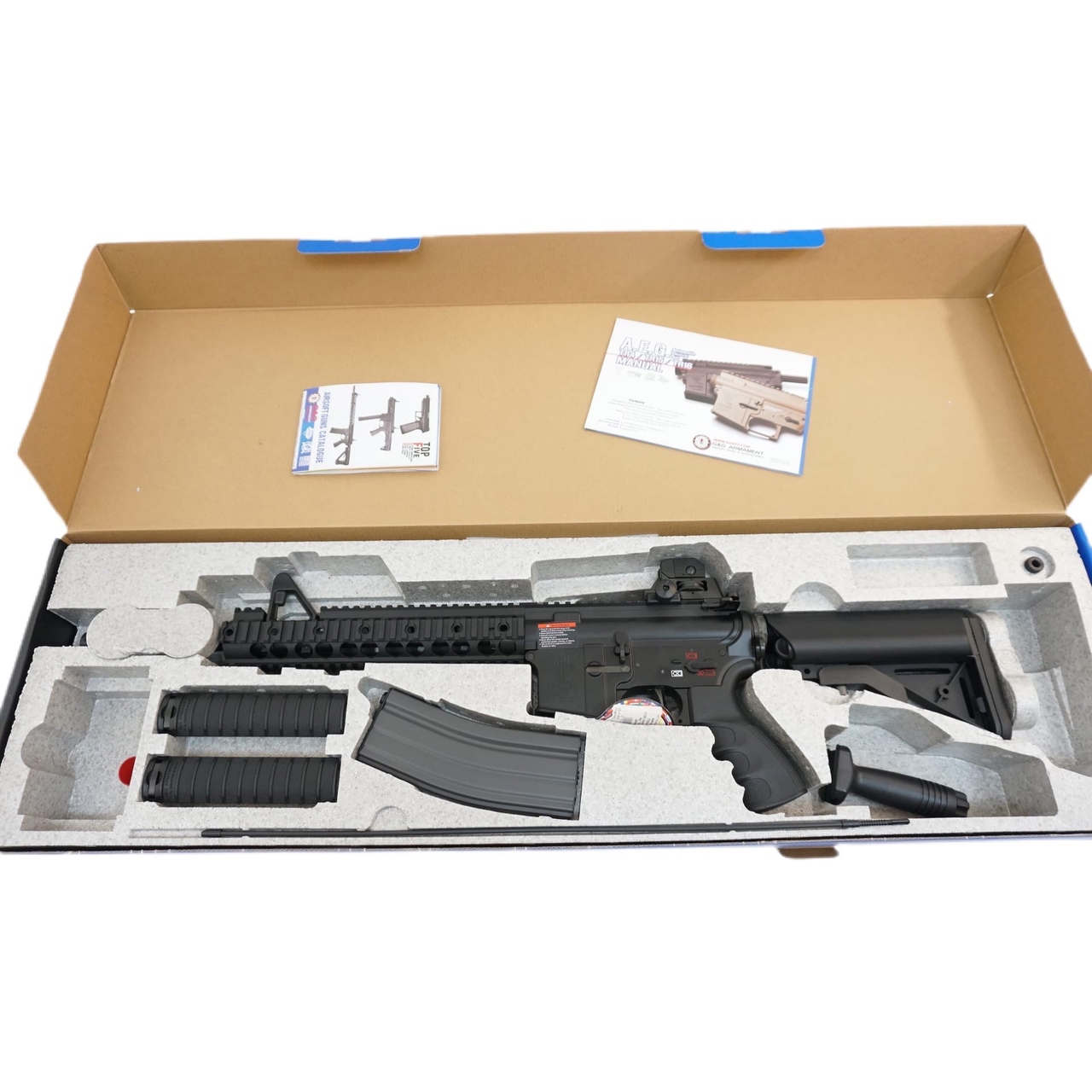 Автомат страйкбольный (G&G) GR15 Raider XL Plastic Blow Back EGR-15P-RXL-BBB-NCM 